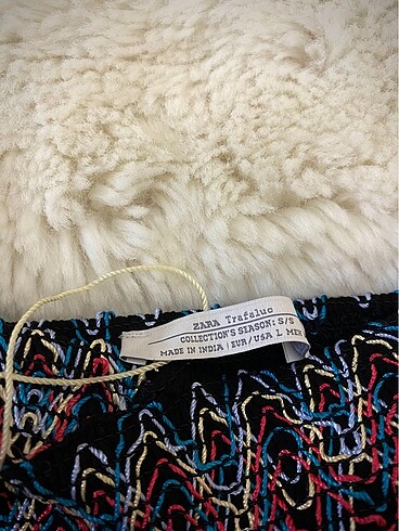 Zara Zara crop bluz
