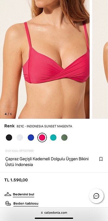 Calzedonia Calzedonia bikini üstü