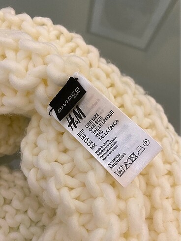 H&M H&M örgü atkı boyunluk