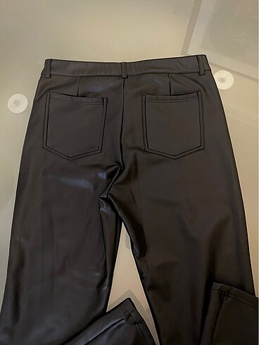 l Beden siyah Renk Calzedonia deri pantolon