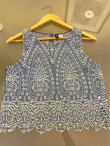 H&M yazlık bluz