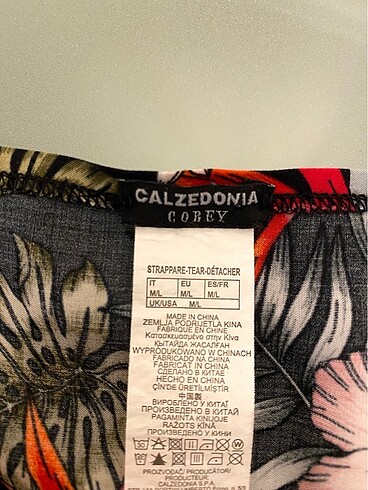 Calzedonia pareo etek bikini üstü etek - Görsel 2