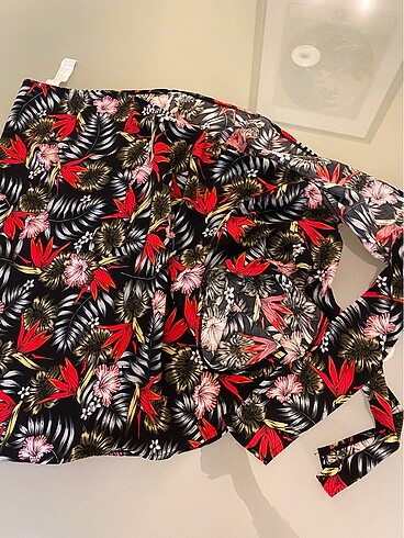 Calzedonia pareo etek bikini üstü etek - Görsel 5