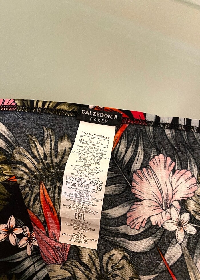 Calzedonia pareo etek bikini üstü etek - Görsel 4