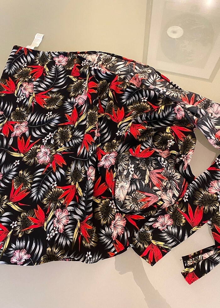 Calzedonia pareo etek bikini üstü etek - Görsel 5