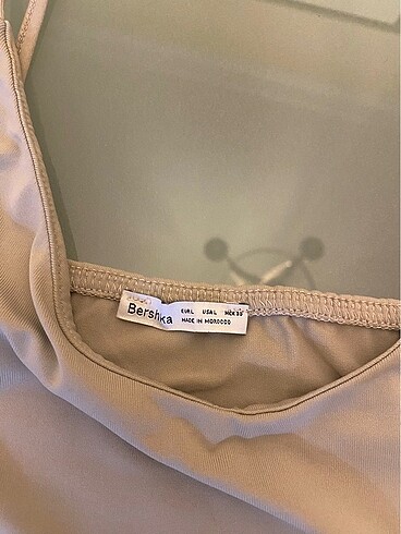 Bershka Bershka askılı top crop bluz