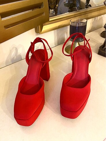 Stradivarius platform topuk ayakkabı