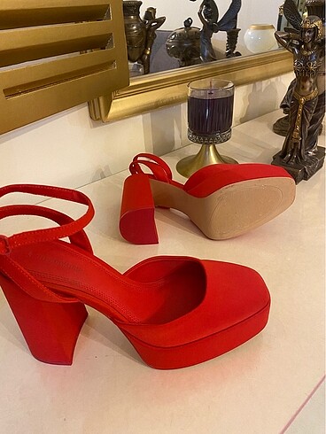 Stradivarius platform topuk ayakkabı - Görsel 8