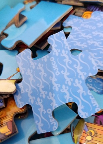 Beden Renkli Korsan Gemisi puzzle