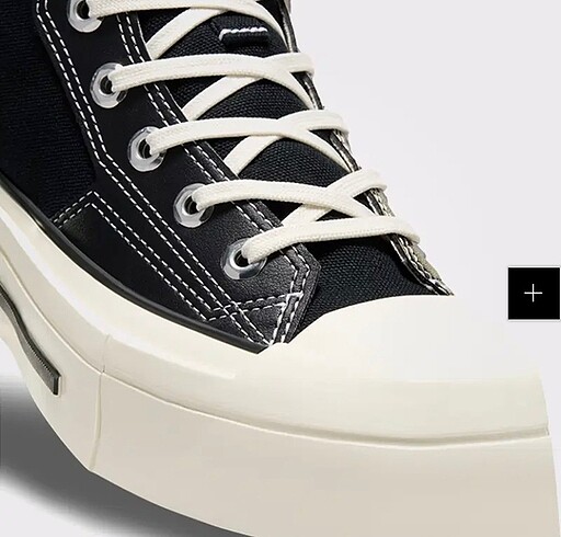 38 Beden siyah Renk Converse chuck 70 de luxe squared