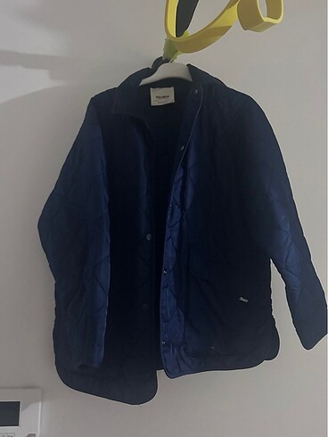 Pull and Bear kapitone lacivert ceket