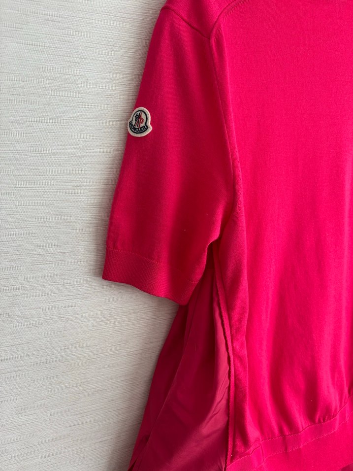 Pembe Kısa Kollu Hamile Tişört - Görsel 4