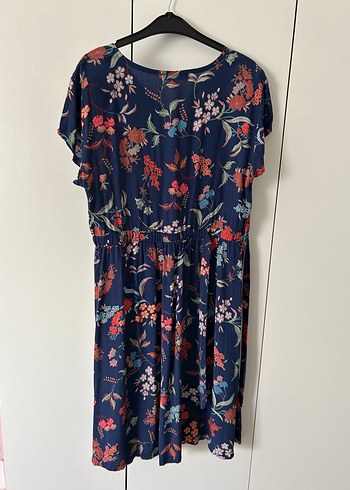 Bohem Çiçek Desenli Hamile Elbisesi - Görsel 5