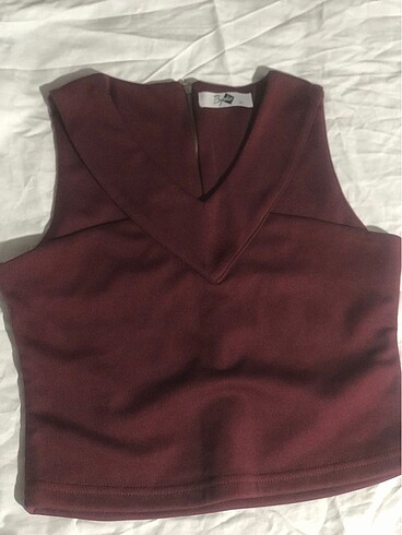 Bordo Bluz - Görsel 2