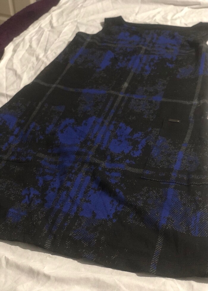 Kışlık Kısa Elbise - Görsel 3