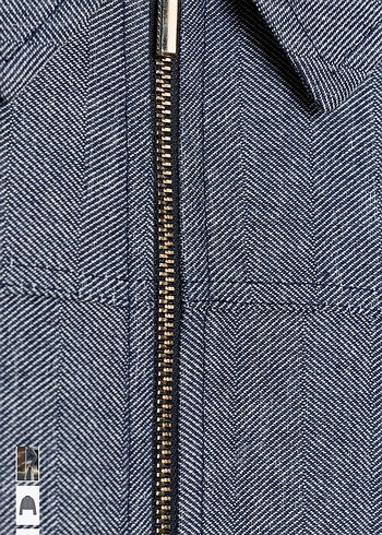 ZARA Gri Kadın Ceket - Görsel 3