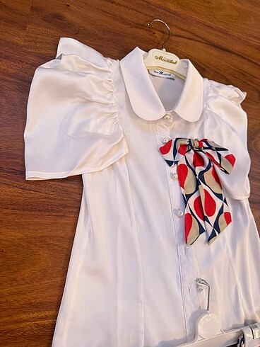 Kız çocuk yeni yıl davet tören kıyafeti abiye kostüm - Görsel 5