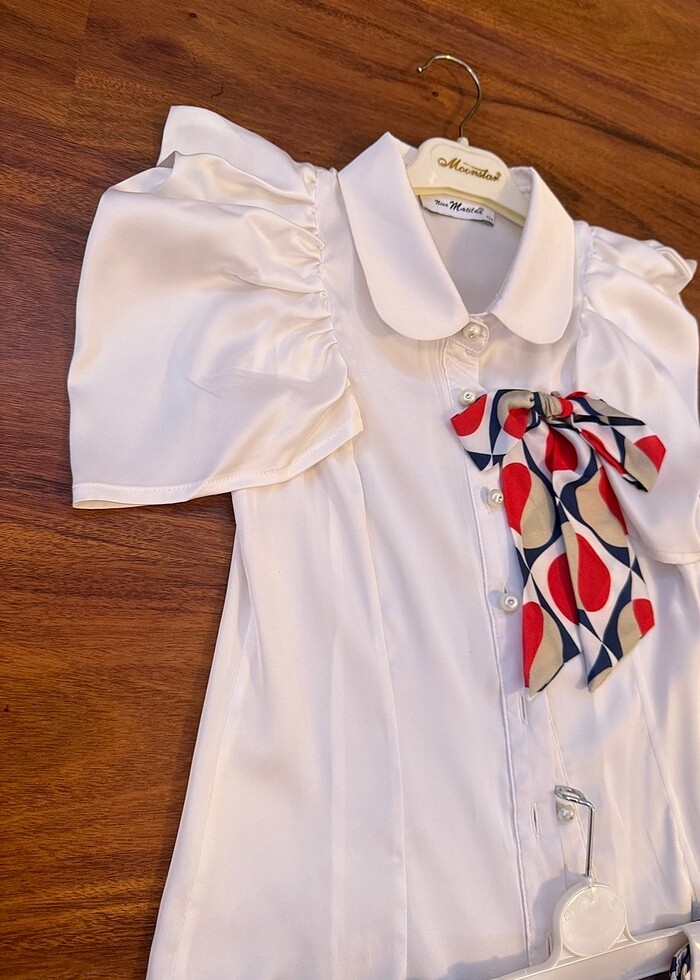 Kız çocuk yeni yıl davet tören kıyafeti abiye kostüm - Görsel 5