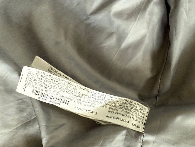 Zara elyaf dolgulu kız çocuk mont - Görsel 2