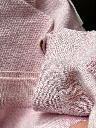 LCW kız çocuk hafif simli triko kazak - Görsel 3