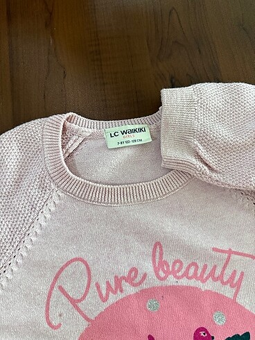 LCW kız çocuk hafif simli triko kazak - Görsel 4