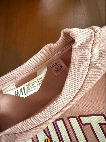 Orj H&M peanuts kalın sweatshirt - Görsel 2