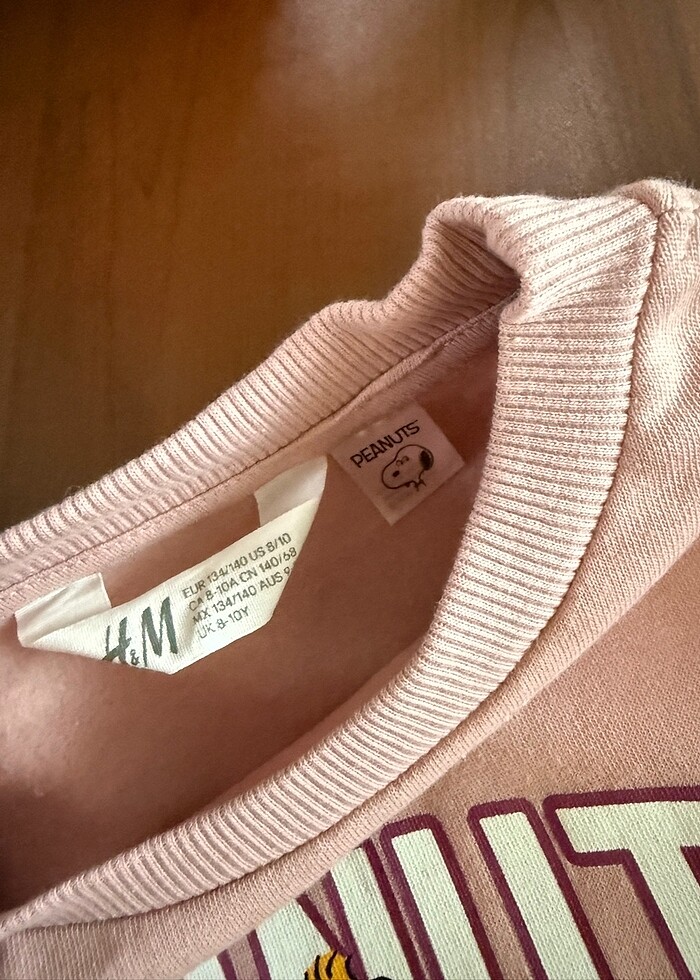 Orj H&M peanuts kalın sweatshirt - Görsel 2