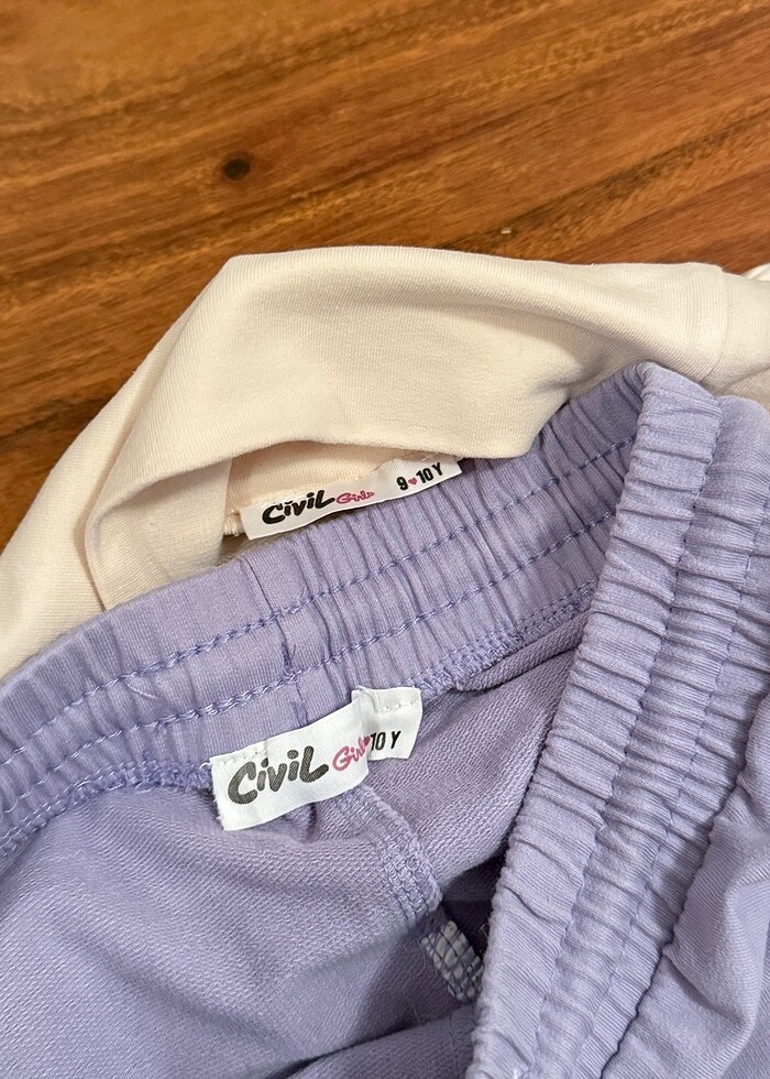 Çok şık pamuklu alt üst takım eşofman - Görsel 2