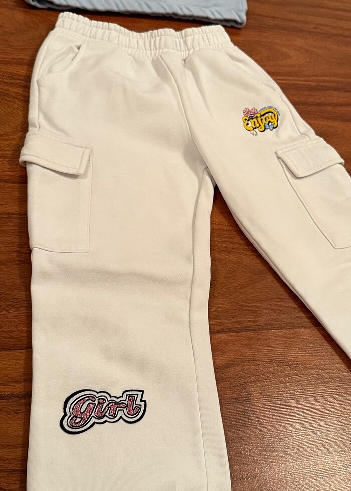 LCW kargo crop eşofman takım - Görsel 2