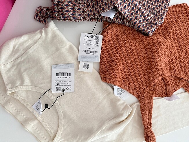 9 Yaş Beden Zara 3lü takım trend