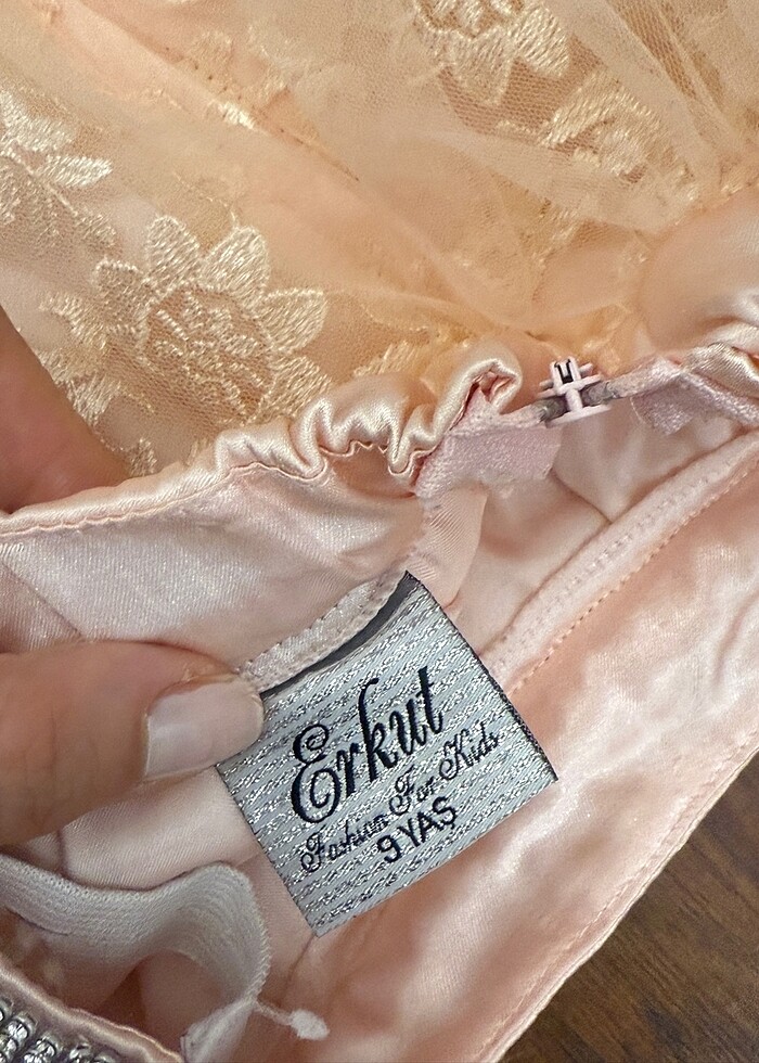 Balo mezuniyet düğün abiyesi toz pembe pudra takım - Görsel 4