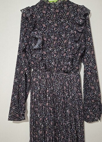 Pliseli elbise - Görsel 3