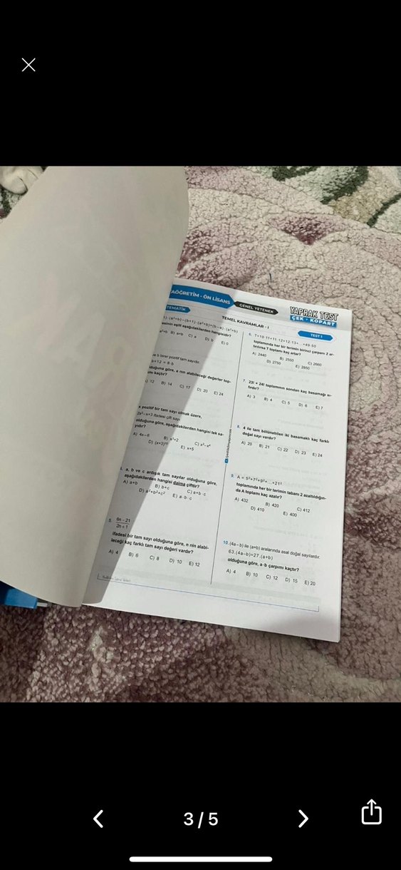 KPSS 2026 Matematik Modüler Set Kitapları - Görsel 2