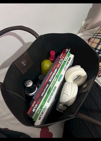 Kahverengi Deri Kadın Çanta - Görsel 2