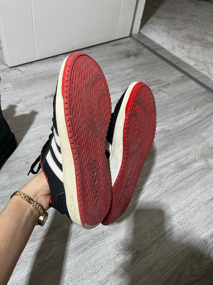 Siyah Adidas Spor Ayakkabı - Görsel 3