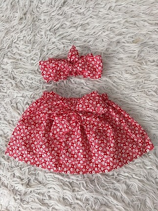 bebek etek bandana takım set