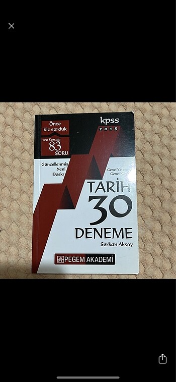 Pegem 30 Deneme Tarih