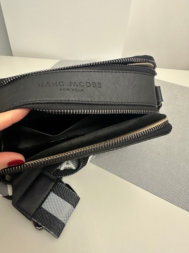 Siyah Deri Kadın Çapraz Çanta - Görsel 3