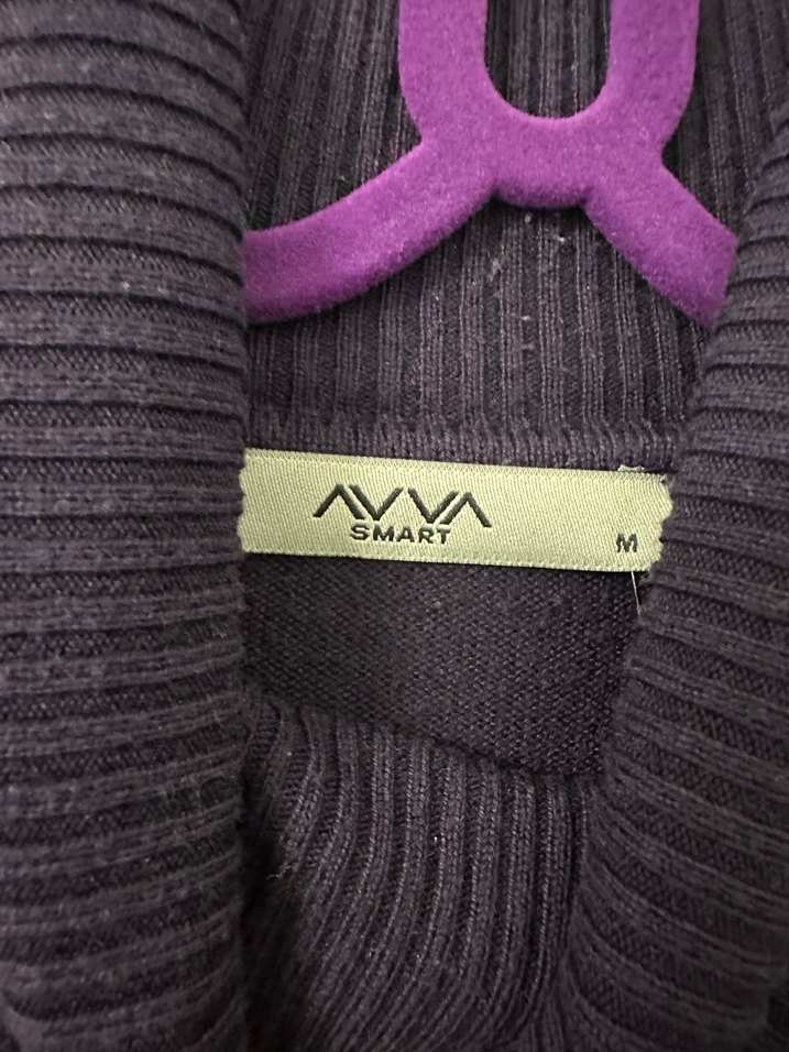 Mor Balıkçı Yaka Kadın Triko Kazak - Görsel 2