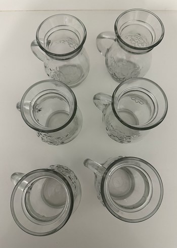 Desenli Cam Ayran ve Meşrubat Bardağı - Görsel 3