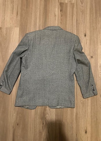 Gri mavi tonlu Erkek Yelek Ceket takımı Ofis Düğün - Görsel 5