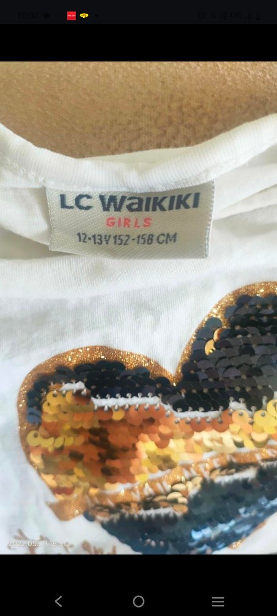 Pullu ve Püsküllü Bohem Kız Tişörtü - Görsel 2