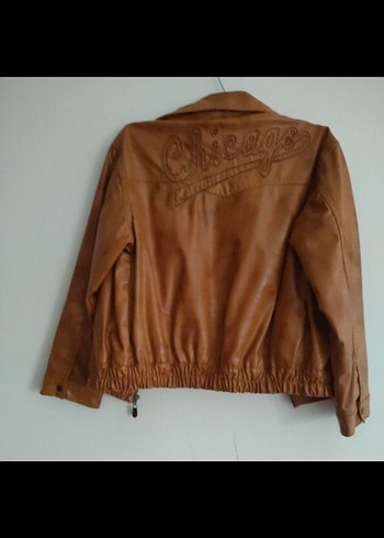 Erkek çocuk Deri Kısa Ceket - Görsel 5