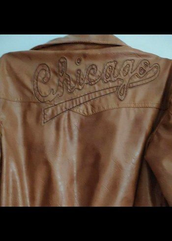 Erkek çocuk Deri Kısa Ceket - Görsel 4