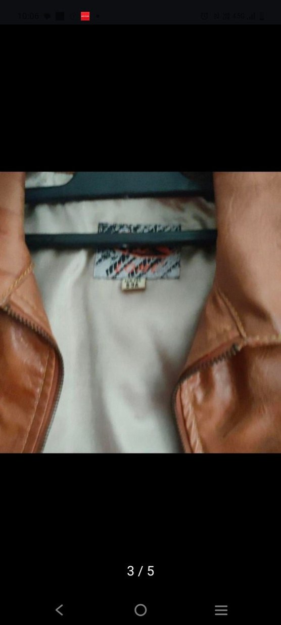 Erkek çocuk Deri Kısa Ceket - Görsel 3