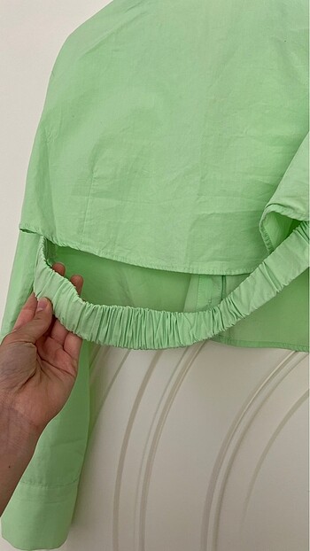 Crop gömlek - Görsel 3