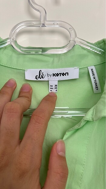 Crop gömlek - Görsel 4