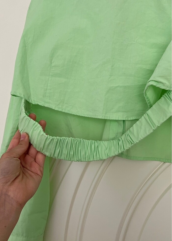 Crop gömlek - Görsel 3