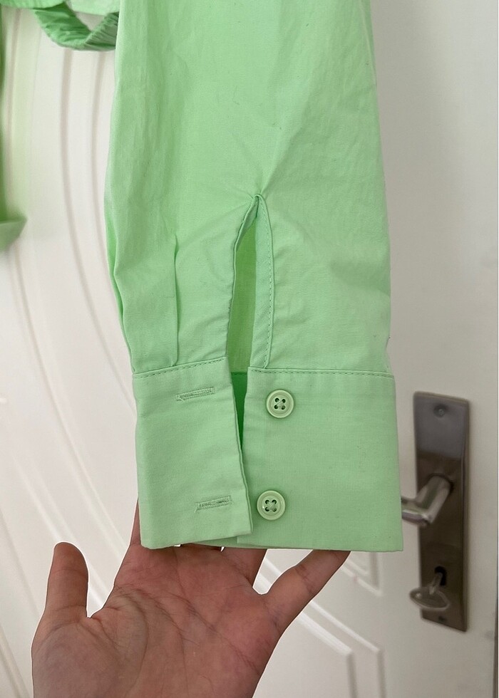 Crop gömlek - Görsel 5