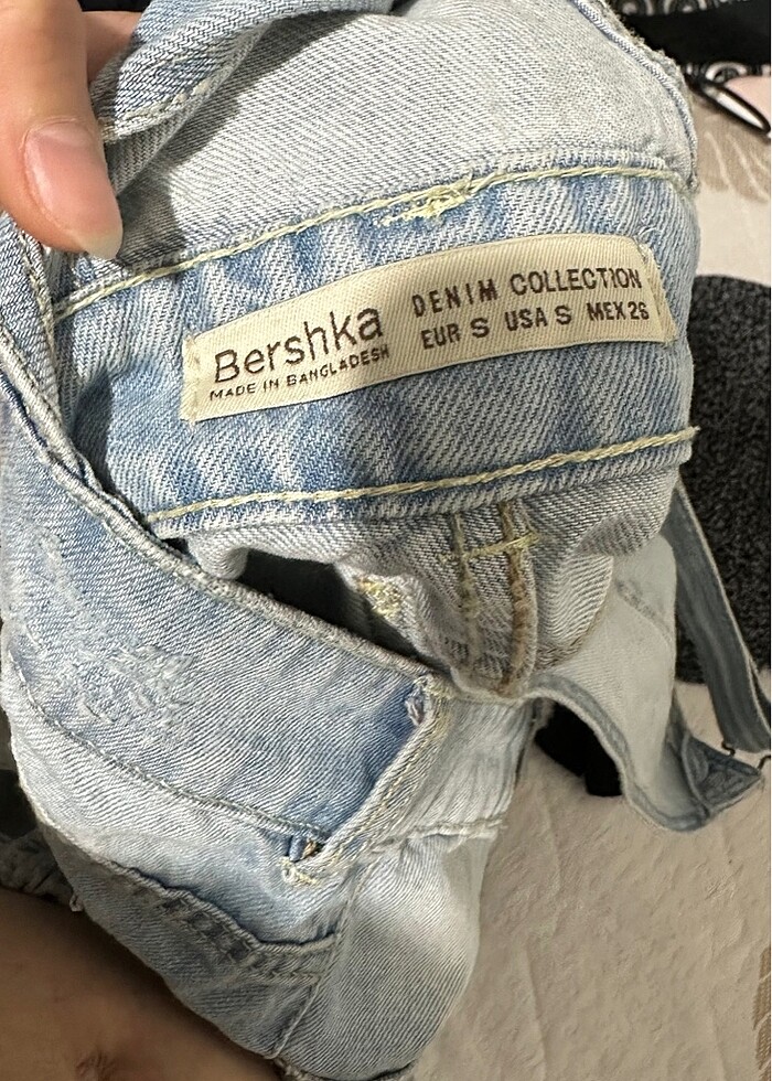 Kot şort tulum - Görsel 3